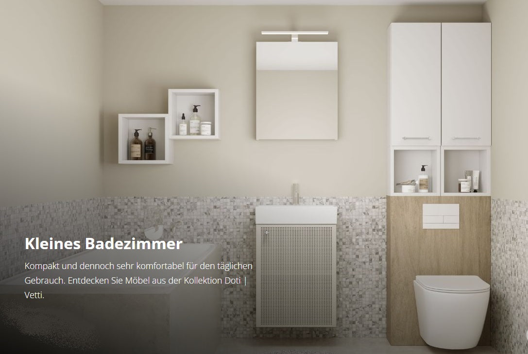 Badezimmer- und Küchenmöbel
