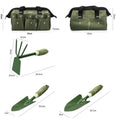 Gartenwerkzeug Set Pflanzset Gartengeräte  Kleingeräte Schaufel Kelle mit Tasche