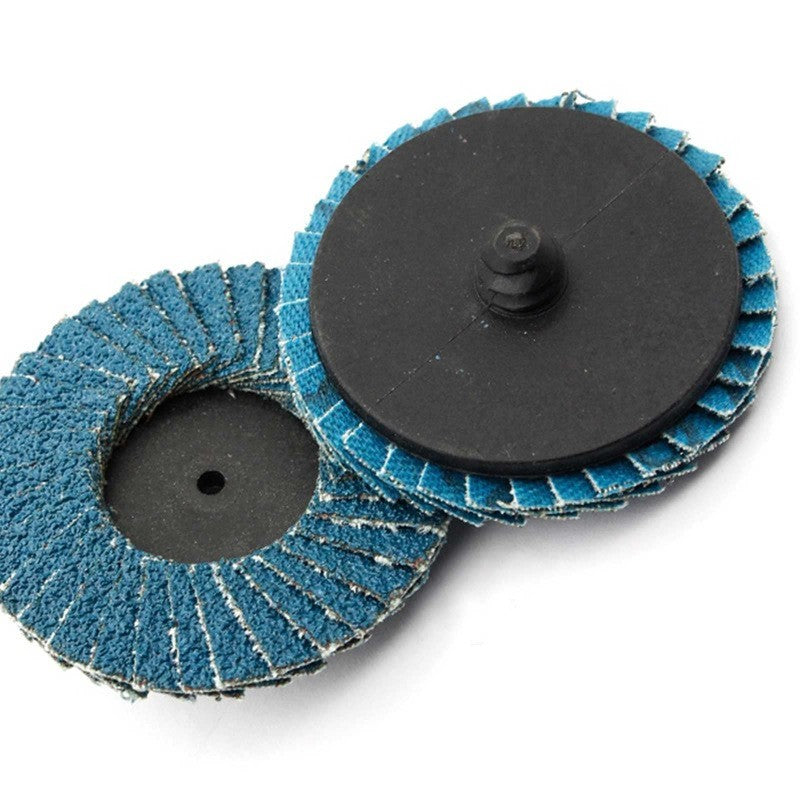 Mini Fächerscheibe Premium Profi-Qualität 2", 50 mm,Metall, Edelstahl -Zirkonium