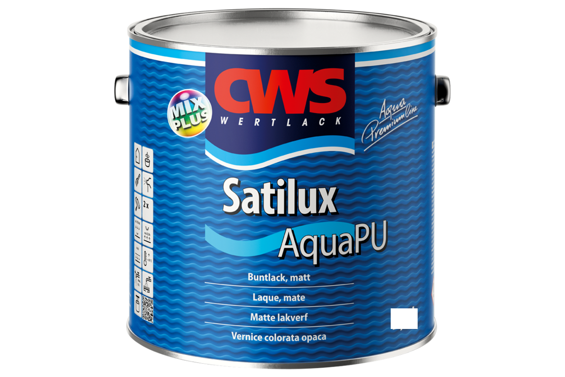 CAPAROL, Sikkens, CWS   PU-Lack Acryllack Holzlack Metall-Lack WEISS Matt