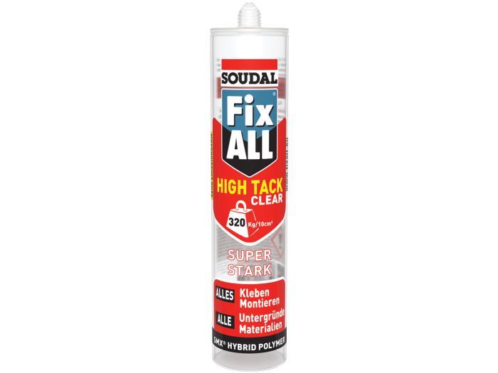Soudal Fix ALL - Turbo, Kraftkleber, X-Treme, High Tack - Dicht-Klebstoff 290ml