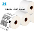 Thermo Versand Etiketten Rolle 100 x 150 mm | 500 - 2500 Stk. DHL DPD UPS ZEBRA