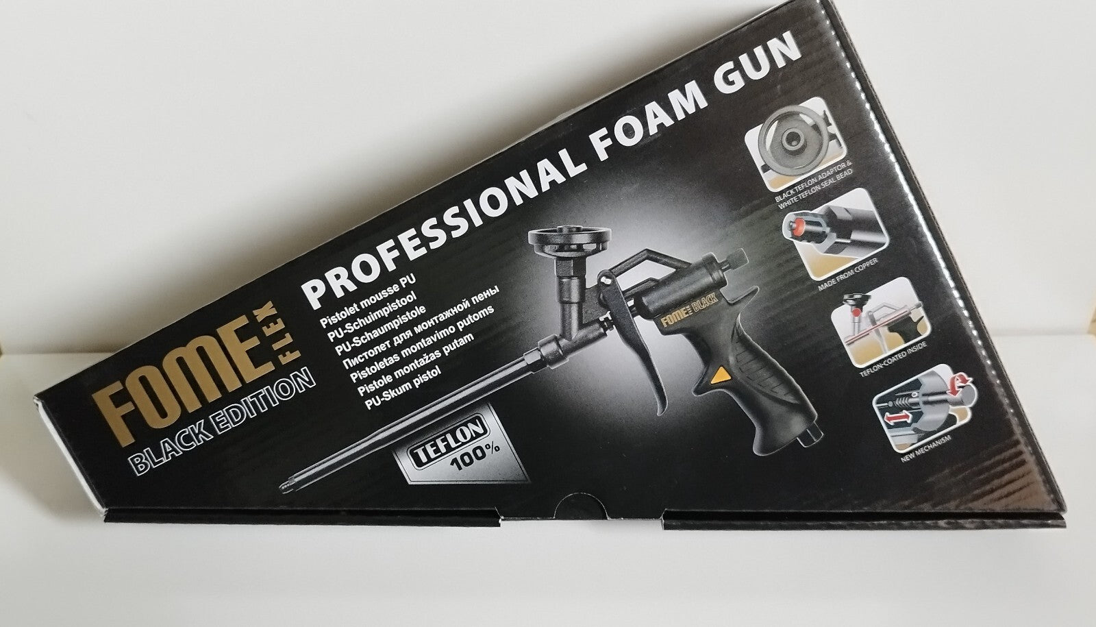 PU-Schaum Schaumpistole Bauschaumpistole Pistole Bauschaum Metall