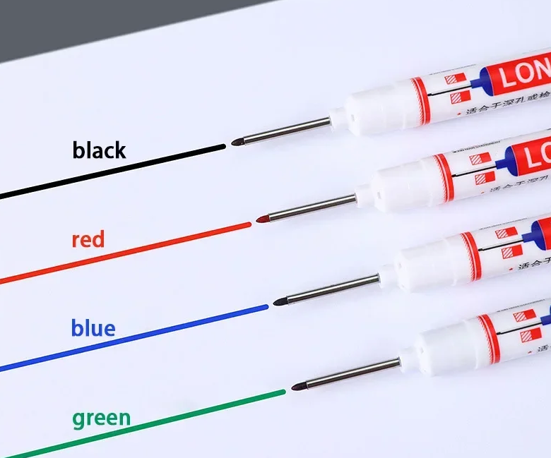 Tieflochmarker, Marker, Baumarker, Bleistift, Ersatzminen, Minen