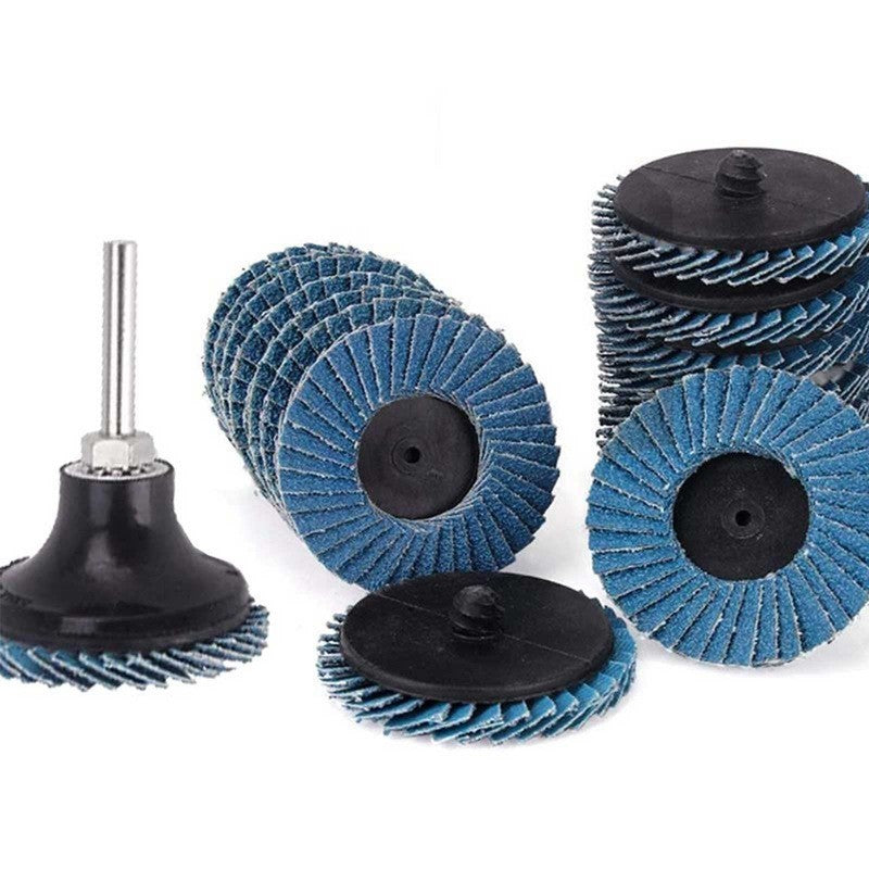 Mini Fächerscheibe Premium Profi-Qualität 2", 50 mm,Metall, Edelstahl -Zirkonium