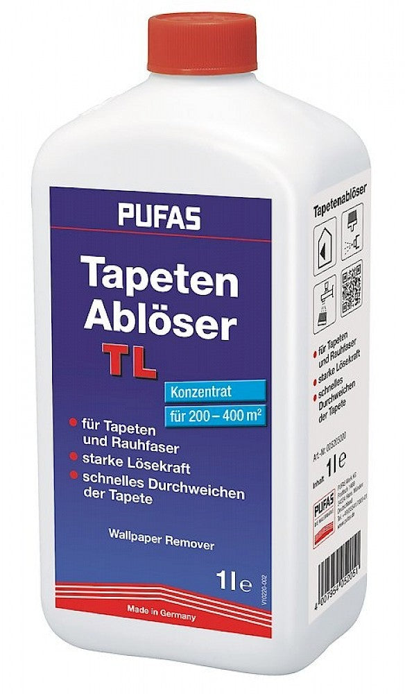 Pufas Tapetenablöser TL, 1L - 5L | Tapetenlöser, Tapeten löser