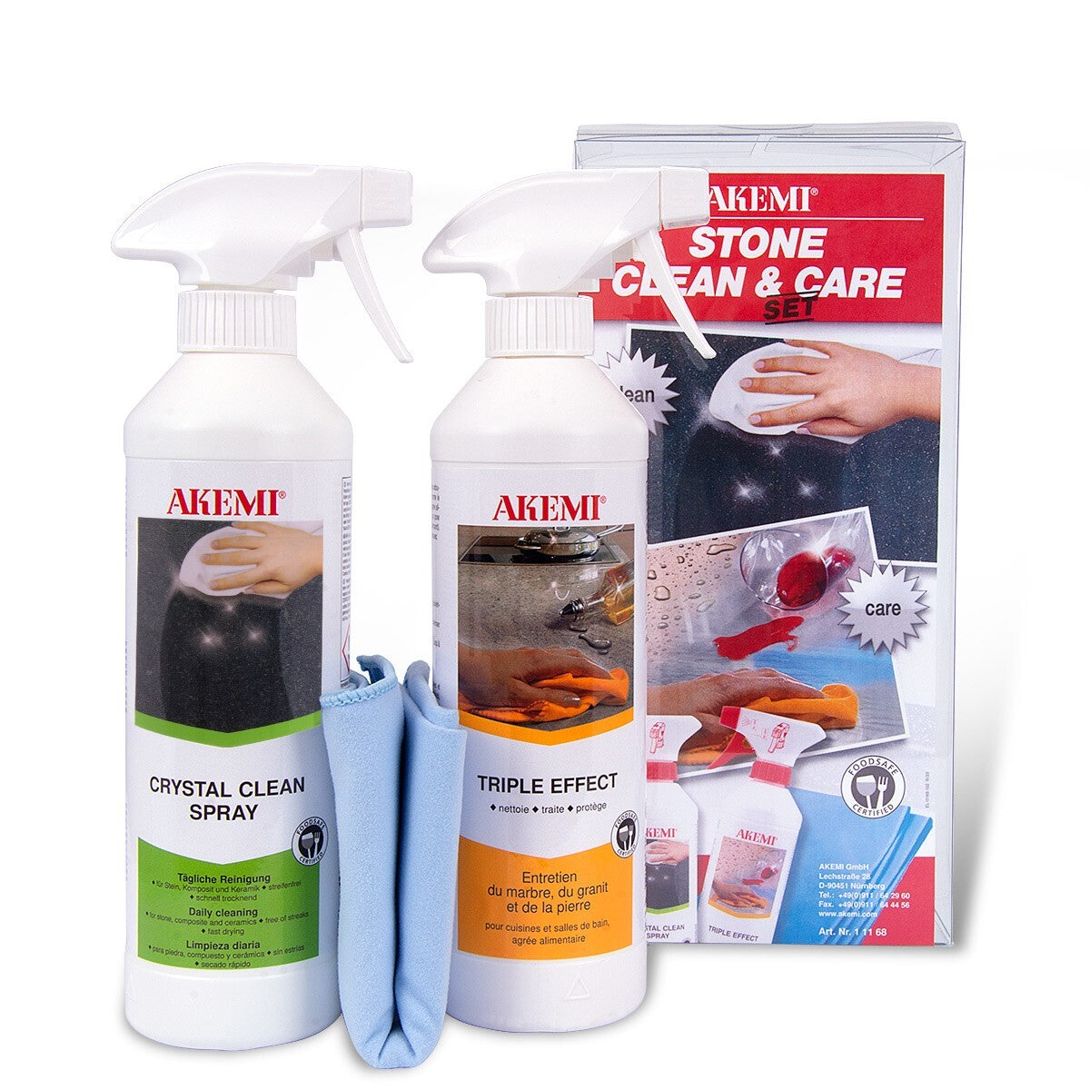 Stone Clean  - Zur Reinigung und  Schutzauffrischung von Natur- und Kunststein