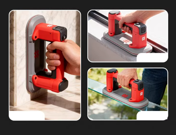Akku Vakuumheber Mini Akku Vakuumheber 260 x 90 mm 90-260 kg+ USB-C Saugheber