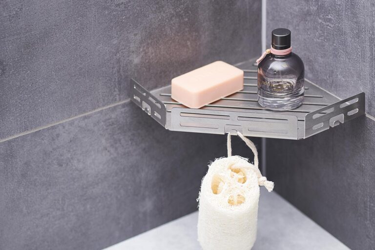 Duschablage, Edelstahlablage, Duschkorb, Badewanne Ablage