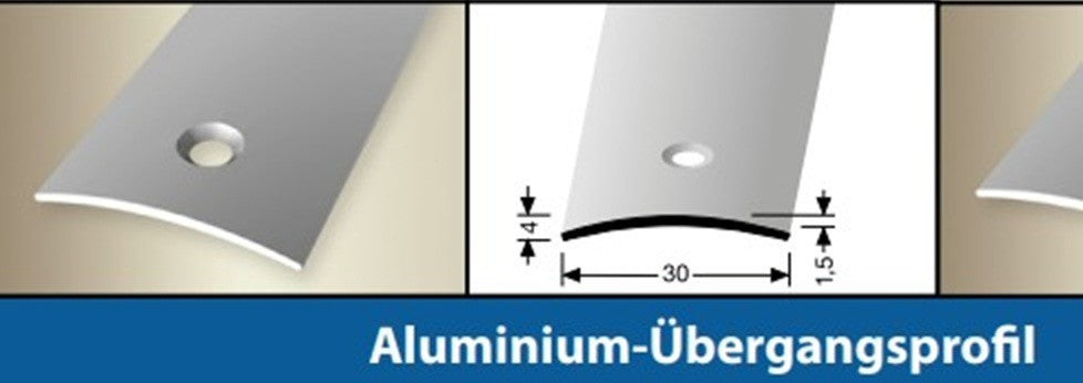 Übergangsprofil Bodenleiste Abschlussprofil Anpassungsprofil für Laminat - Vinyl