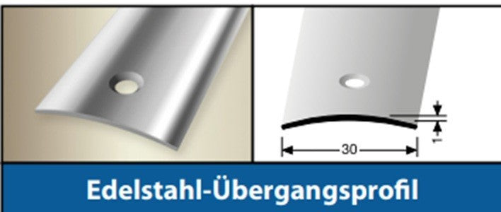 Übergangsprofil Bodenleiste Abschlussprofil Anpassungsprofil für Laminat - Vinyl