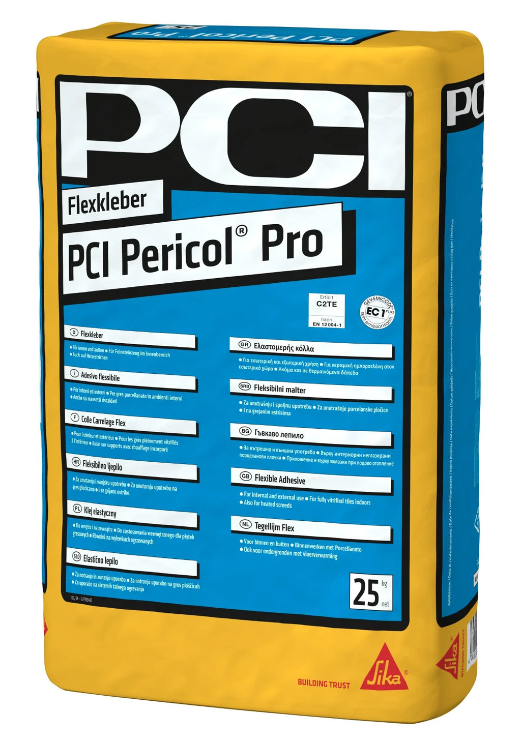 Flexkleber PCI Perocol Pro, 25 kg Fliesenkleber Flexmörtel Kleber Verlegemörtel