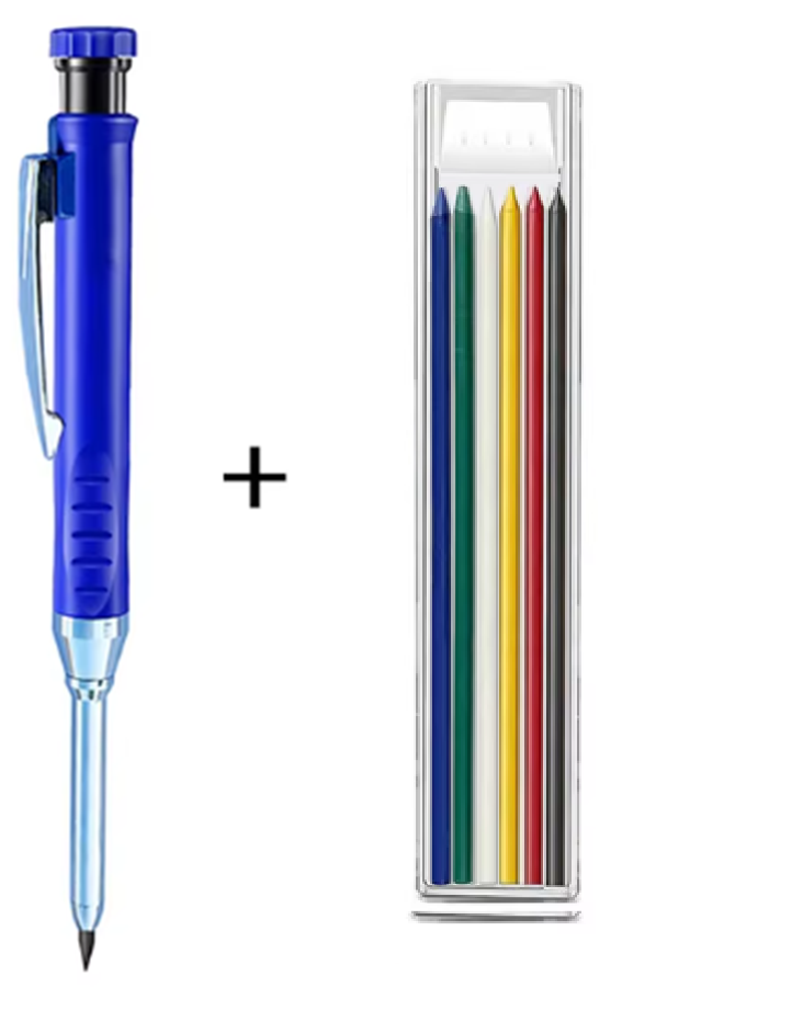 Tieflochmarker, Marker, Baumarker, Bleistift, Ersatzminen, Minen