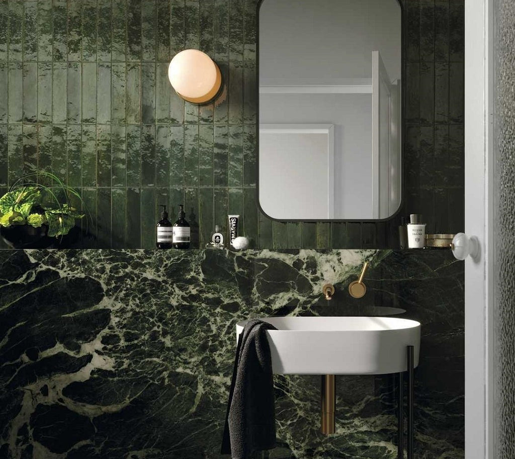 Wandfliese Marazzi Lume Bad Küche Feinsteinzeug  6 x 24 cm