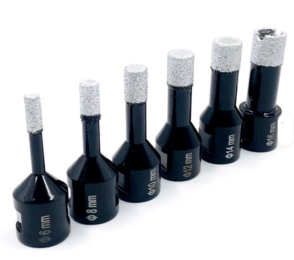 Diamantbohrkrone Fliesenbohrer Diamantbohrer 6-68 mm für Winkelschleifer M 14