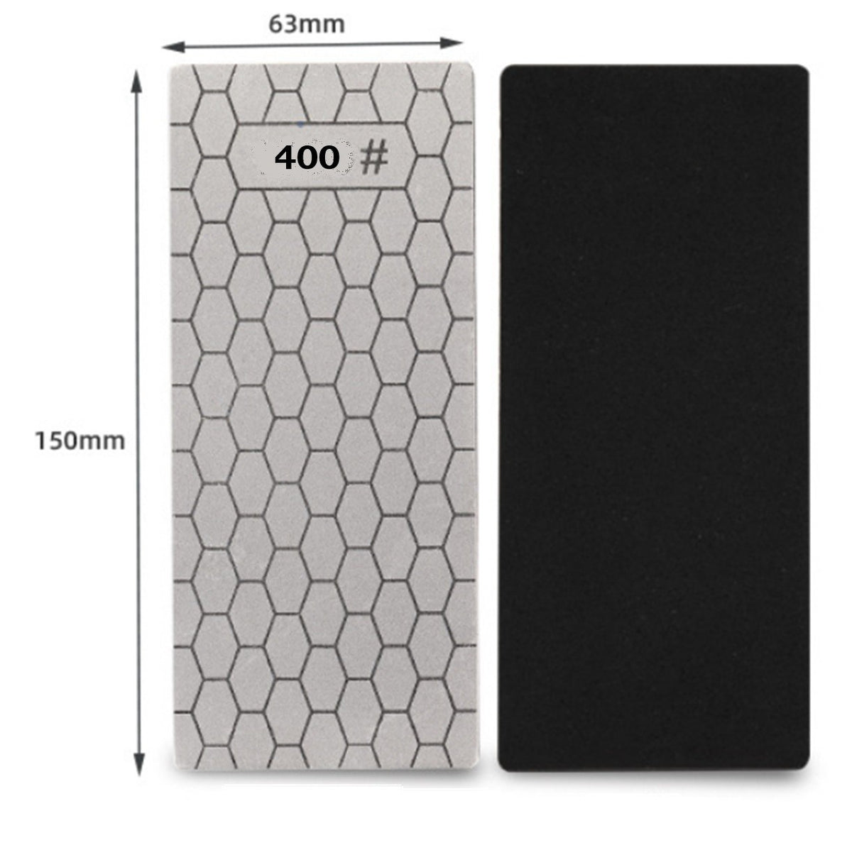 Diamant Schleifstein #80–600 - Fliesen Kanten brechen Handschleifpad Diamantpla