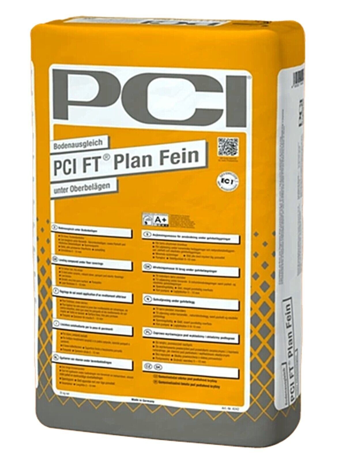 Bodenausgleich PCI FT Plan Fein Ausgleich Spachtelmasse Fließspachtel 42 x 25kg