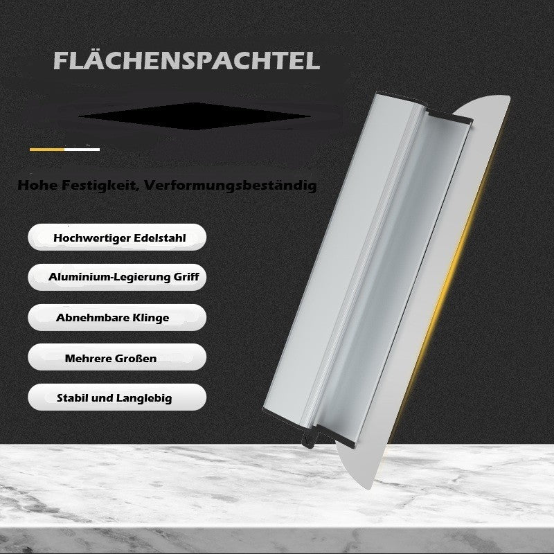 Profi Flächenspachtel Set im Koffer   Wände Decken Spachteln Verputzen