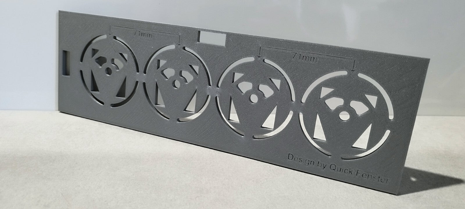 Bohrschablone für Wand-WC - Bohrschablone für Steckdose- Brausebatterie - Grohe