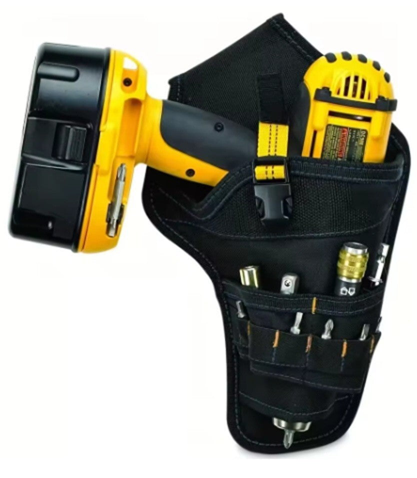 Akkuschrauber Holster, Multifunktionstasche, Schwarz - Werkzeug Halter