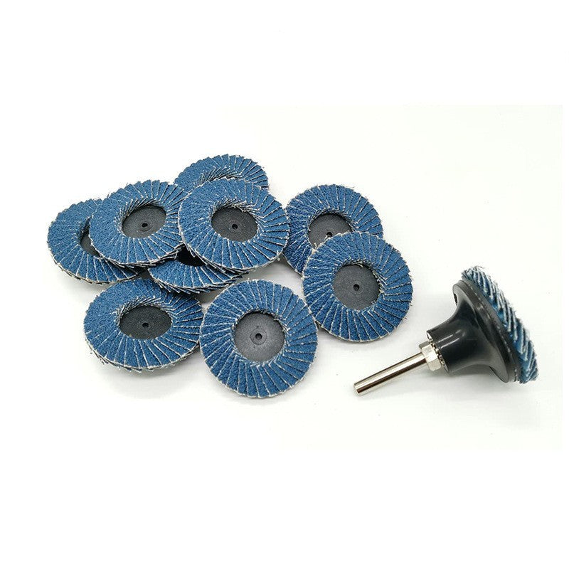 Mini Fächerscheibe Premium Profi-Qualität 2", 50 mm,Metall, Edelstahl -Zirkonium