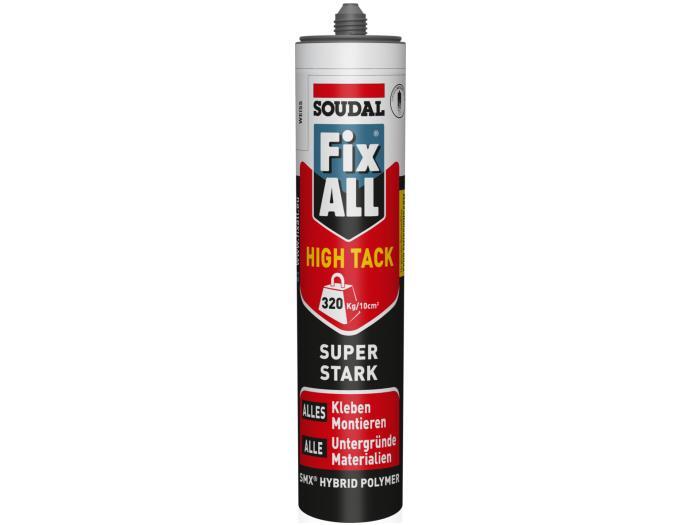 Soudal Fix ALL - Turbo, Kraftkleber, X-Treme, High Tack - Dicht-Klebstoff 290ml