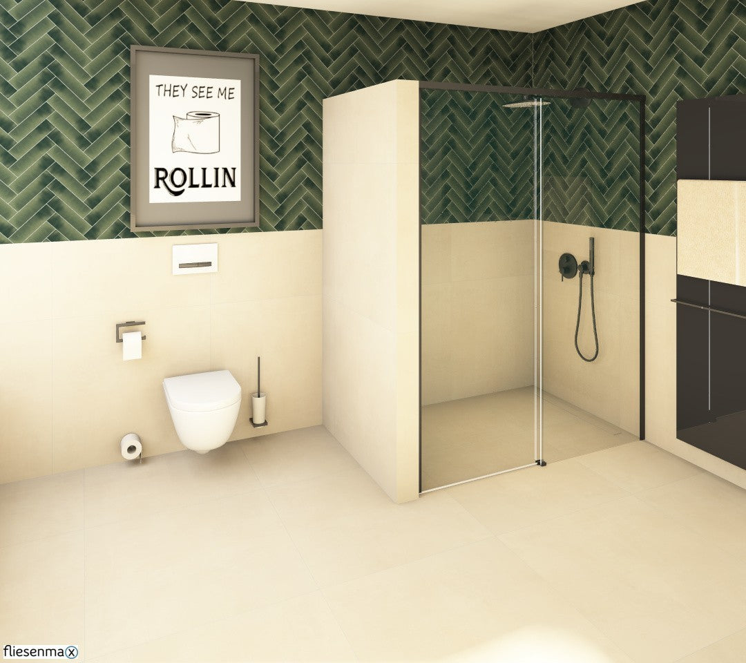 Wandfliese Marazzi Lume Bad Küche Feinsteinzeug  6 x 24 cm