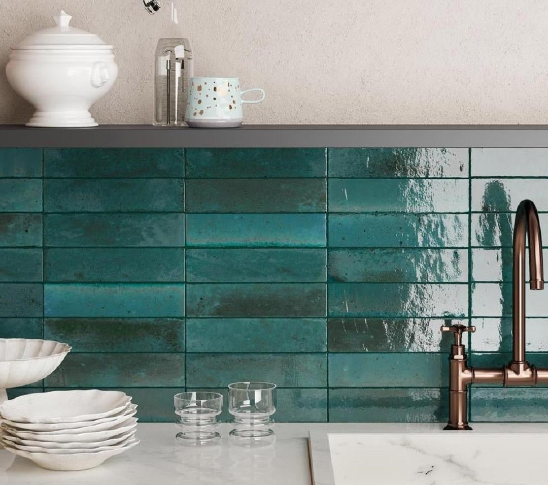 Wandfliese Marazzi Lume Bad Küche Feinsteinzeug  6 x 24 cm