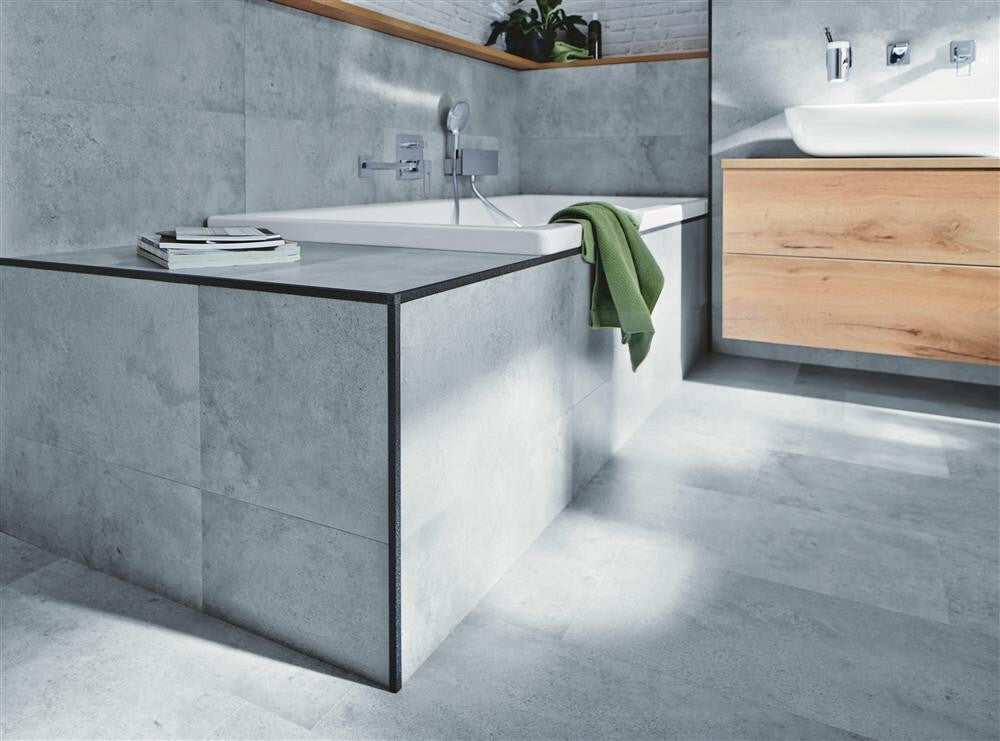 Fliesenschienen Quadratprofile in Edelstahl, Aluminium und PVC  - 10 Stück