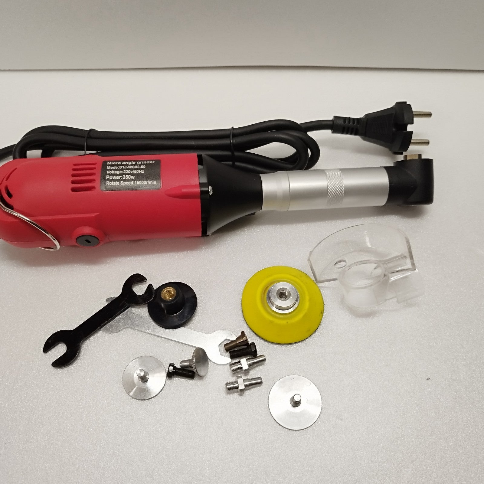Mini Akku Winkelschleifer 50mm Trennschleifer Schleifmaschine Flex Bis 15000 rpm