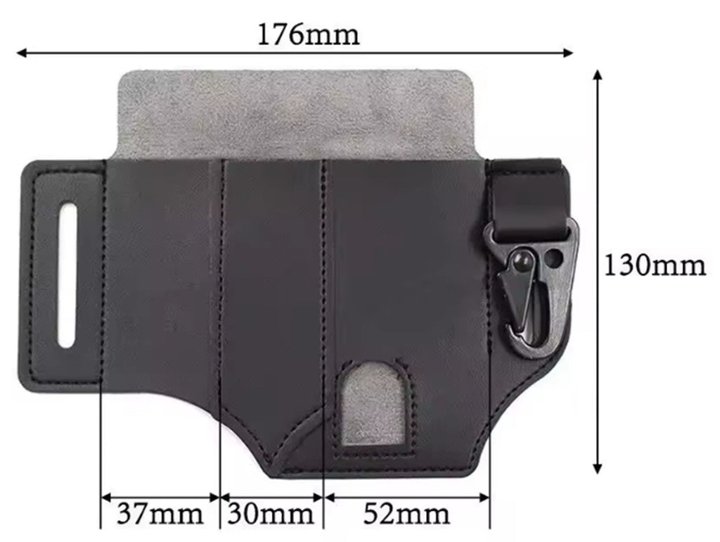 Messertasche, Kunstleder Messer Gürteltasche, Gürteltasche Etui