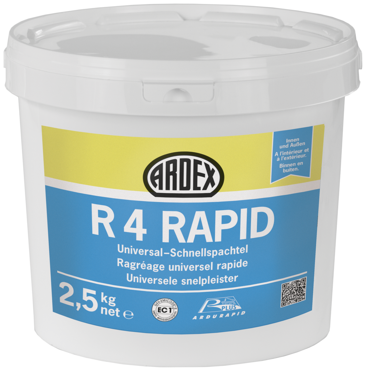 ARDEX R 4 RAPID Universal-Schnellspachtel - 2,5 kg