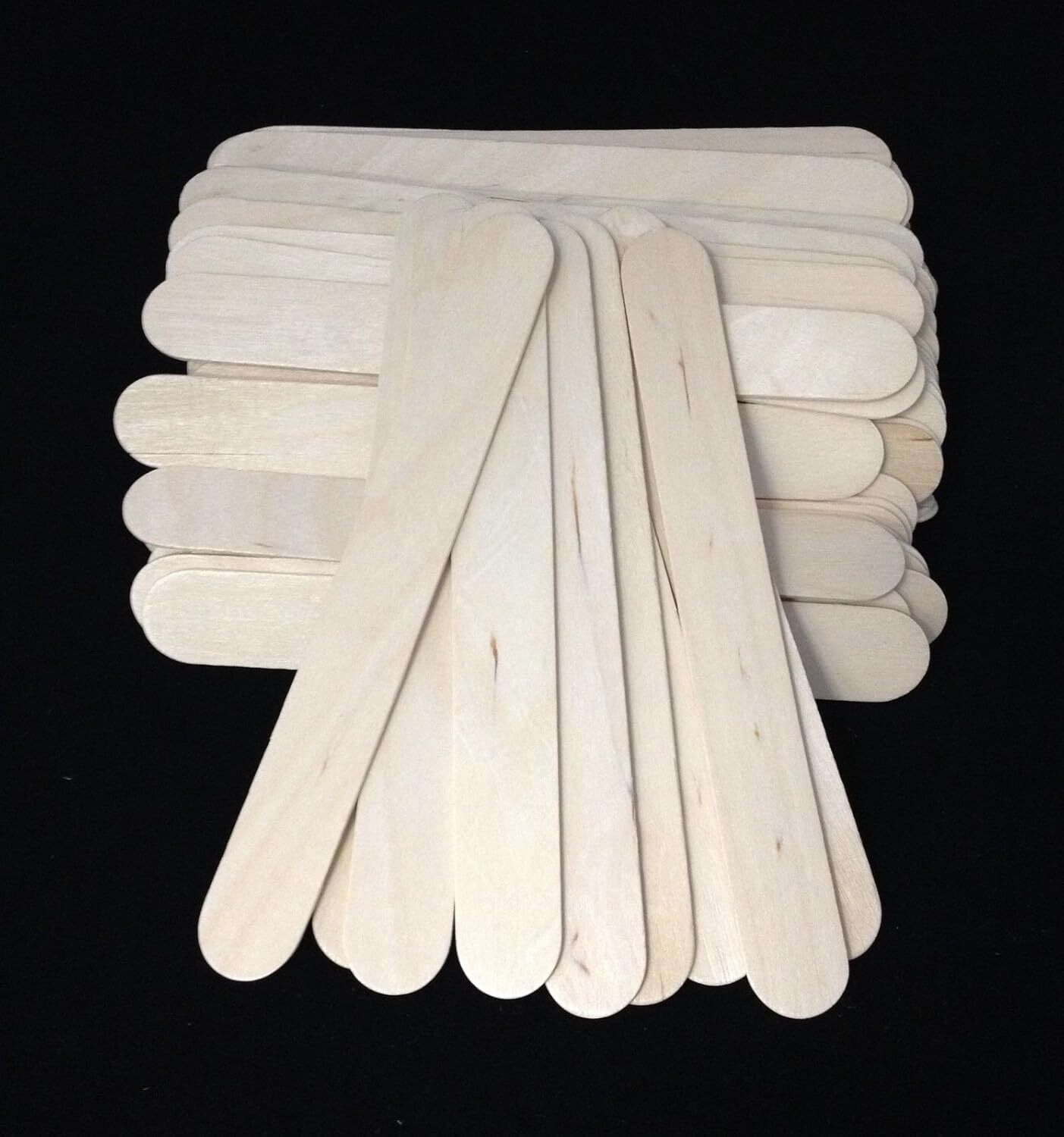 Silikon Abzieher - Holzspatel Rührholz 1,8 x 15 cm