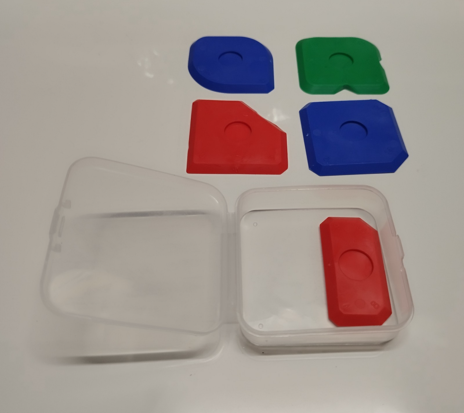 Fugenglätter Set Silikonspachtel Silikonglätter Silikon abzieher Abzieher 5-tlg