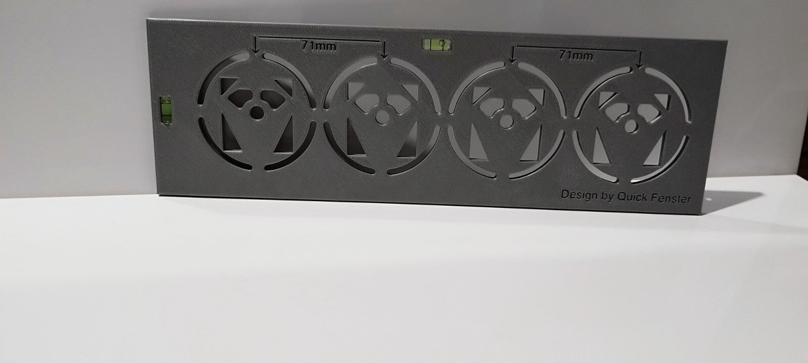 Bohrschablone für Wand-WC - Bohrschablone für Steckdose- Brausebatterie - Grohe