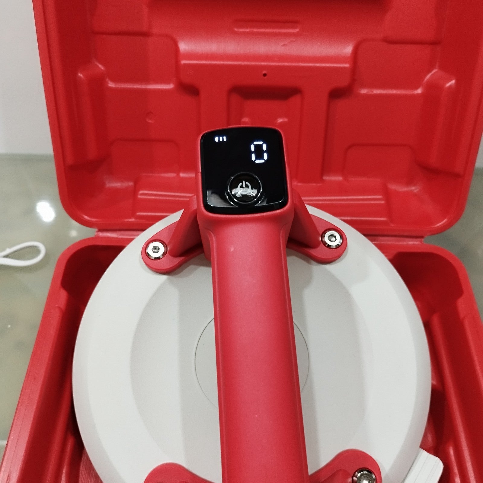 Mini Akku Vakuumheber 260 x 90 mm 120kg+ USB-C Saugheber Plattenheber Glasheber