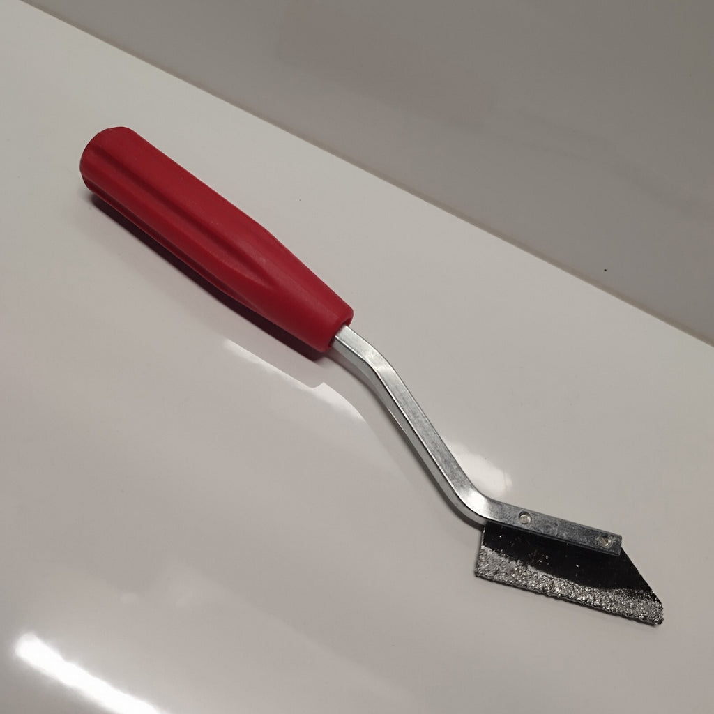 Fugenkratzer, Fugenschaber, Fugenentferner,Fliesenfugenreiniger inkl. 2 Klingen