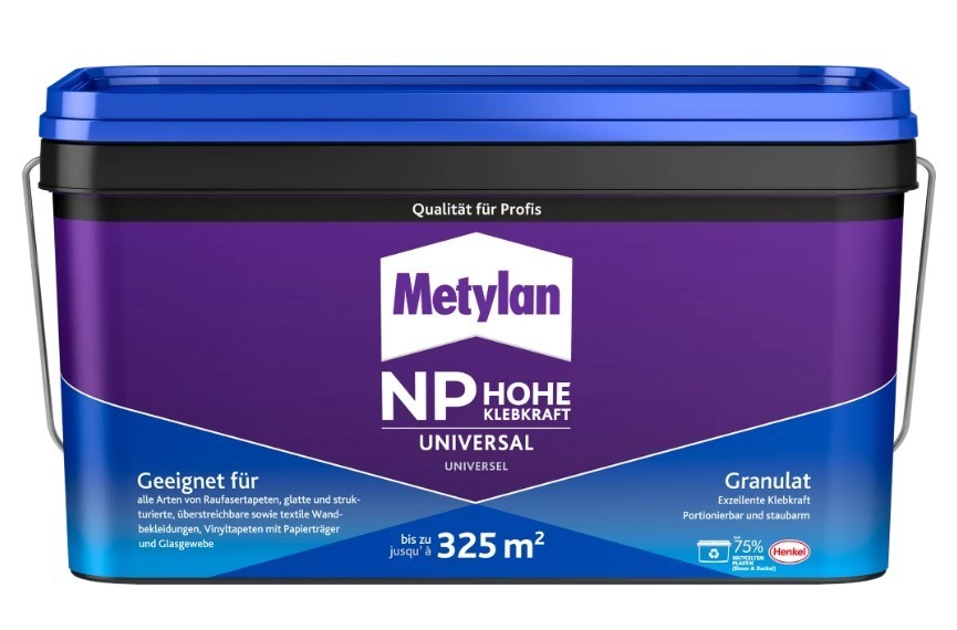 Metylan Tapetenkleister NP, Ovalit, Vlies,  Universal Fertigkleister
