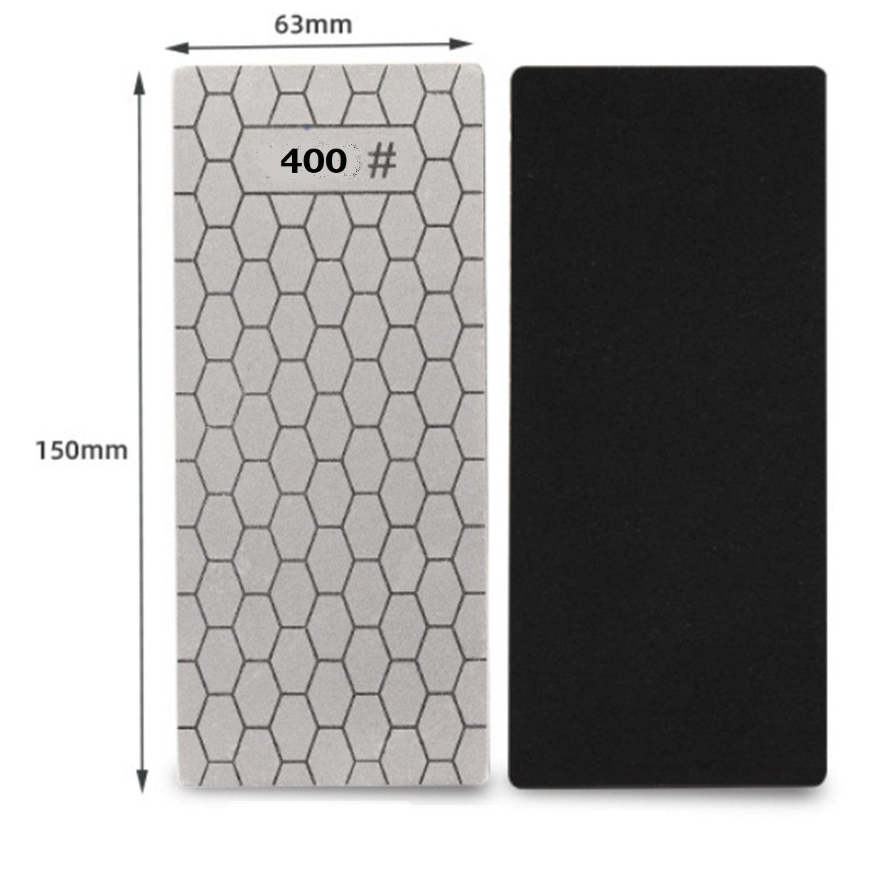 1-4 Diamanthandpad-Schleifpad- Fliesen Kanten brechen Handschleifpad  Diamantpad