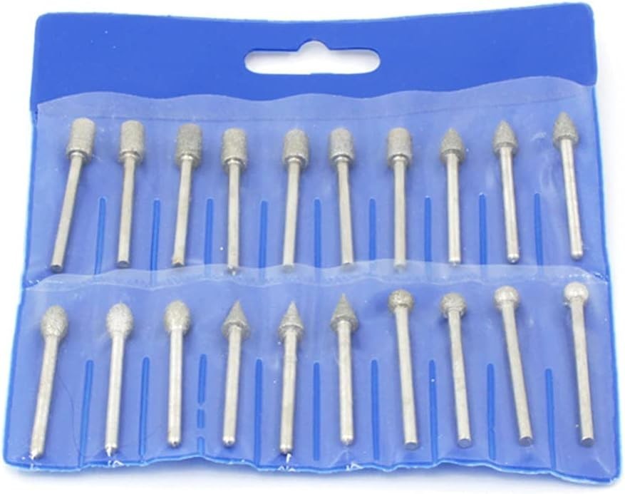 Diamant Fräser Schleifstift 3-6mm Diamantschleifer Bohrer für "Dremel Proxxon"