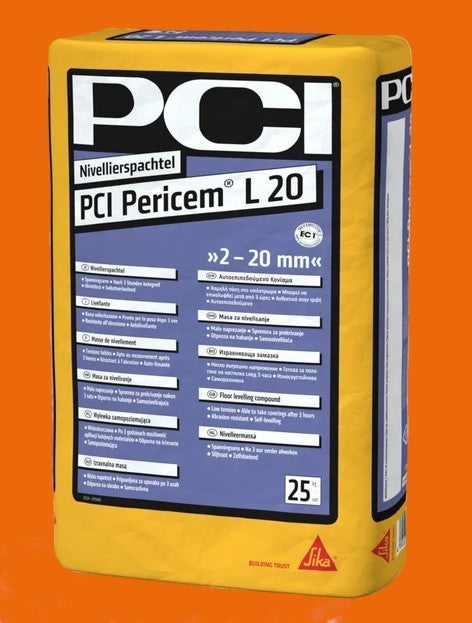 PCI Pericem® L 20 grau 25 kg - Nivelliermasse - Spachtelmasse