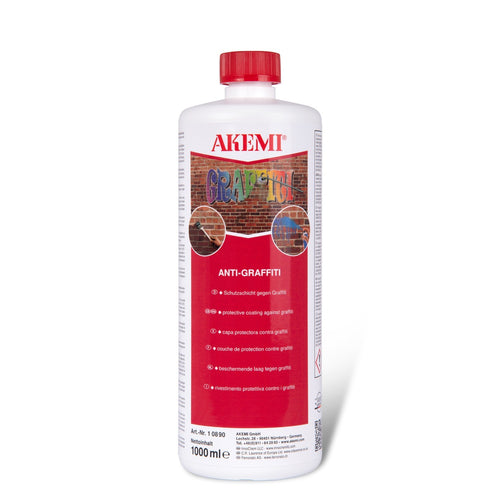 Anti-Graffiti AKEMI  Schutzbeschichtung  (auf Wasserbasis)  1 Liter