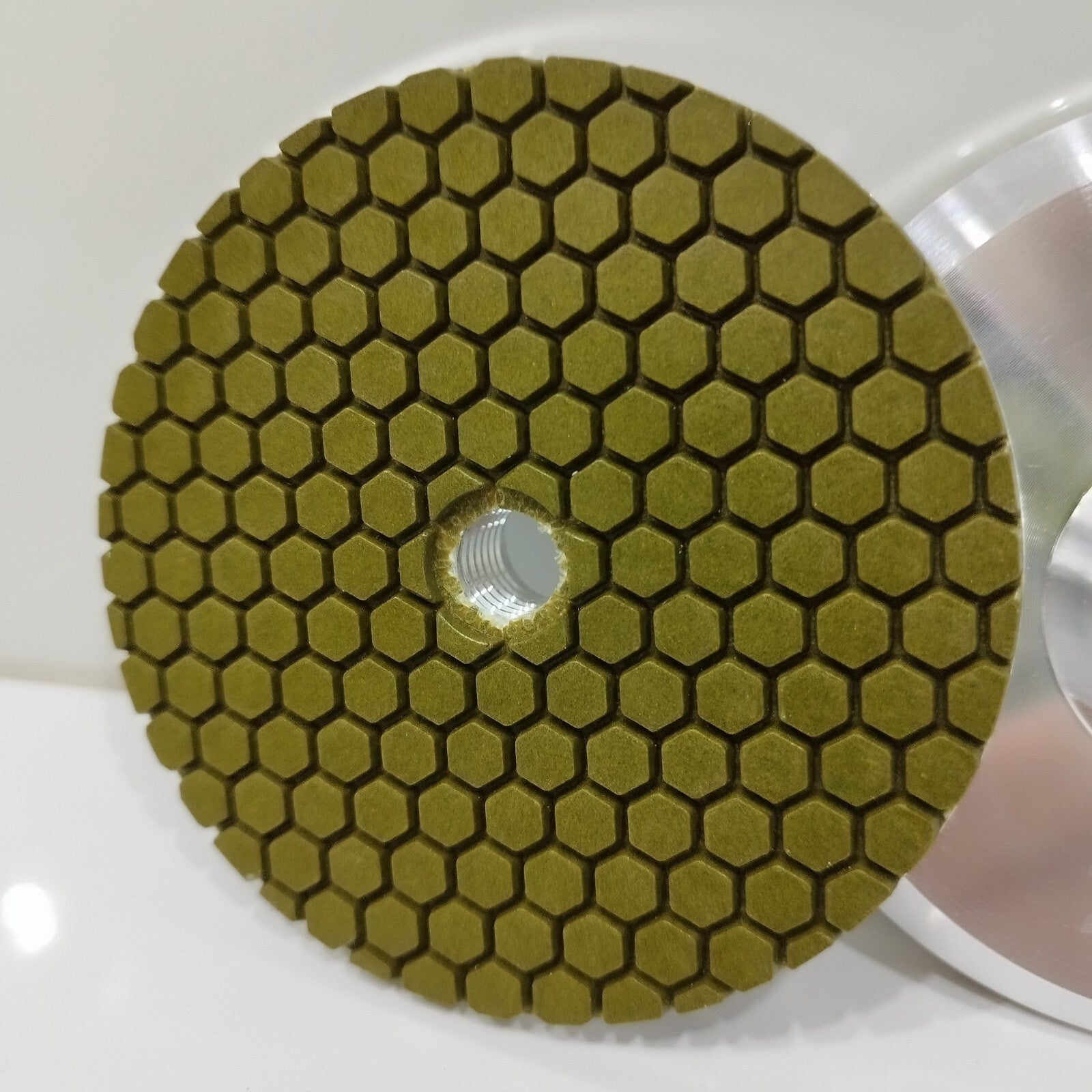 Diamant  Alu Polierscheibe Naturstein Fliese Trocken Polierpad M14 Schleifscheib