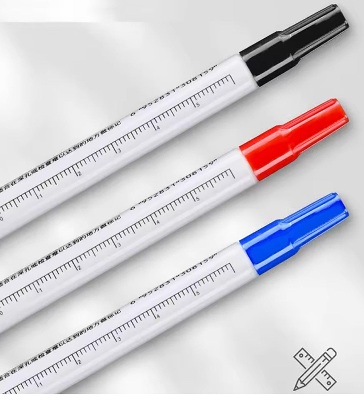 Tieflochmarker, Marker, Baumarker, Bleistift, Ersatzminen, Minen