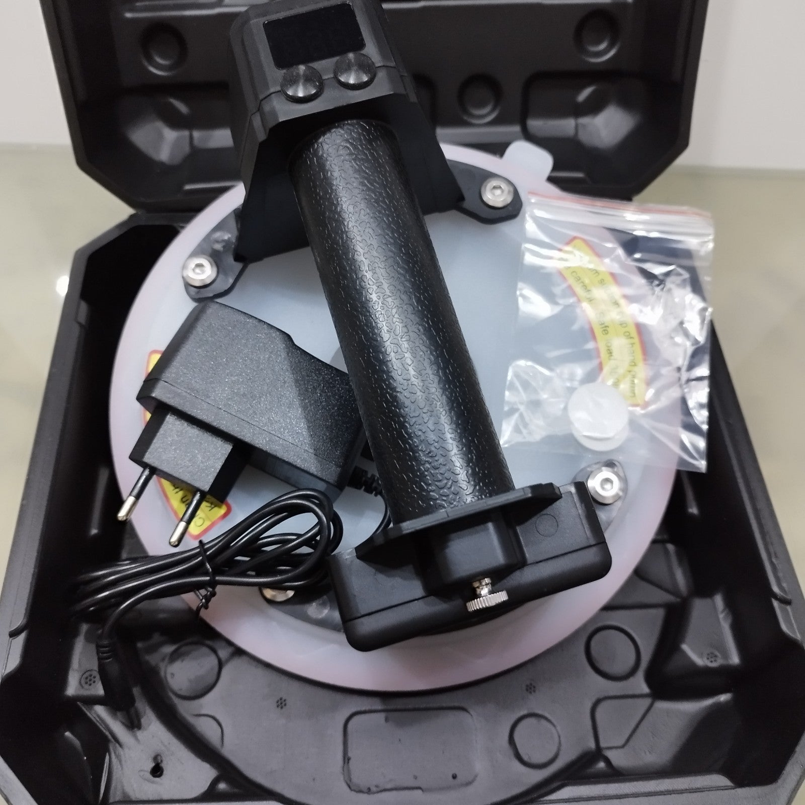 Mini Akku Vakuumheber 260 x 90 mm 120kg+ USB-C Saugheber Plattenheber Glasheber