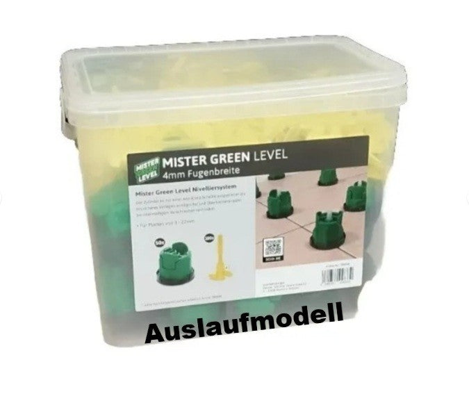 Nivelliersystem Mister Green Level 4 mm Lasche Schraublaschen  Verlegehilfe