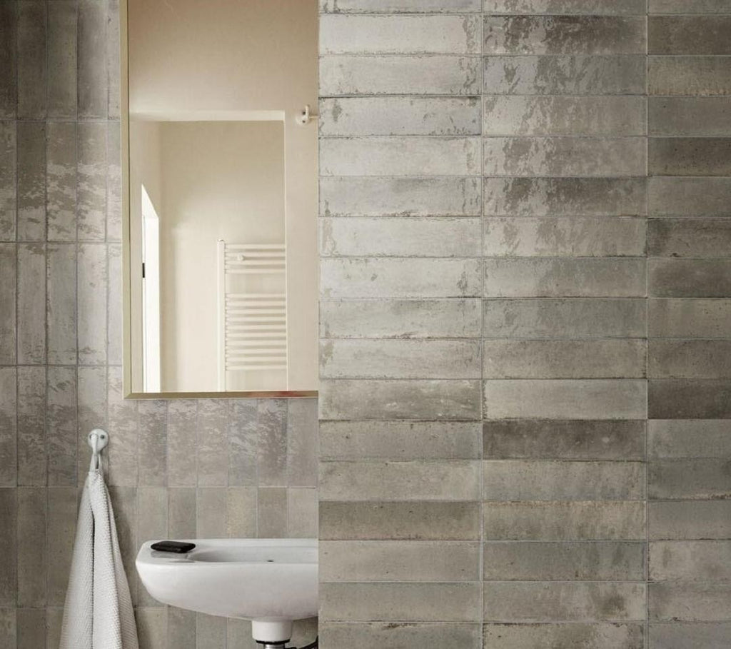 Wandfliese Marazzi Lume Bad Küche Feinsteinzeug  6 x 24 cm
