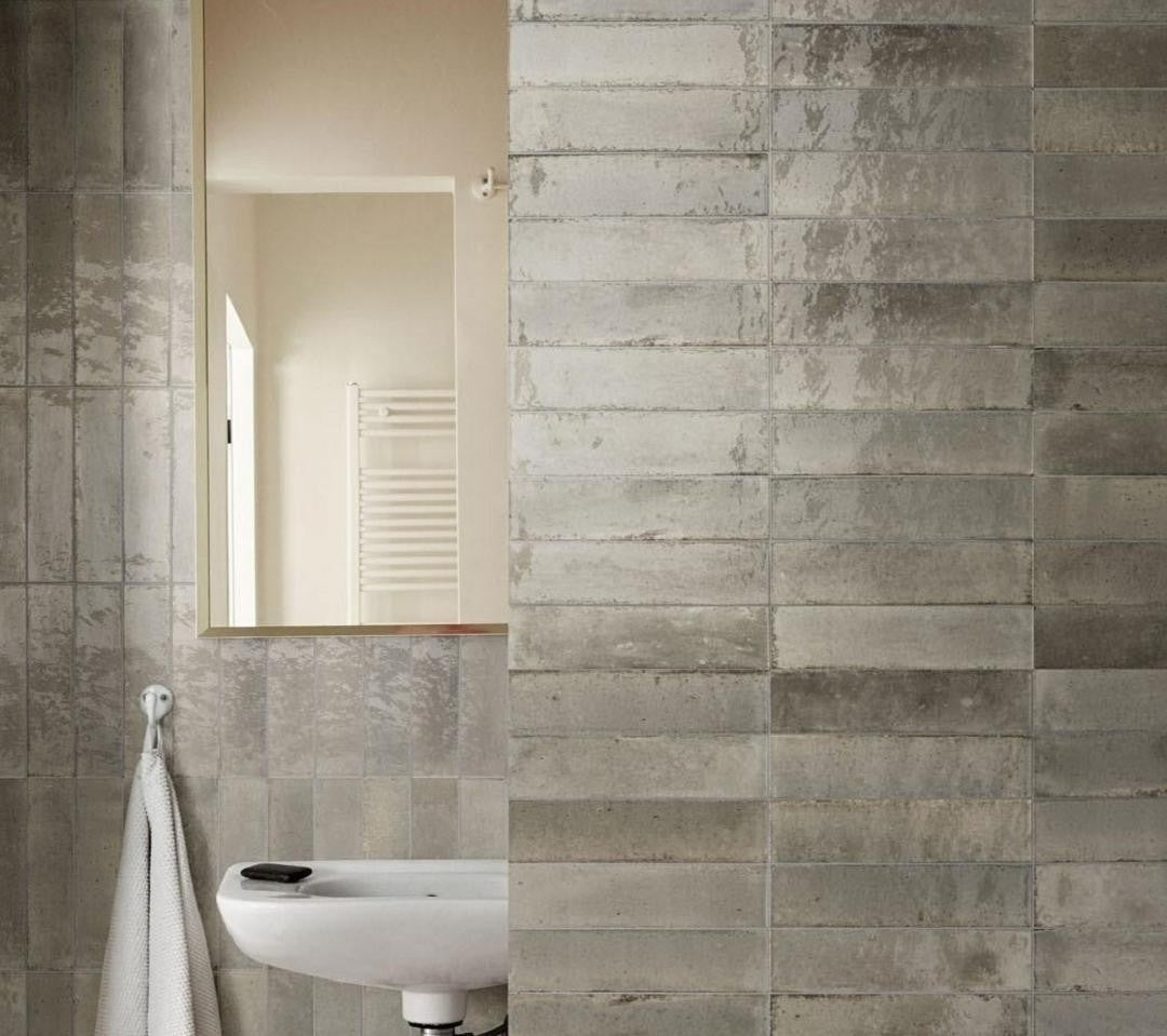 Wandfliese Marazzi Lume Bad Küche Feinsteinzeug  6 x 24 cm