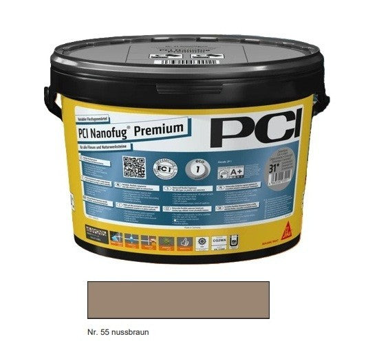 Fugenmörtel PCI Nanofug Premium Fliesen verfugen Flexfuge Bad 5 kg