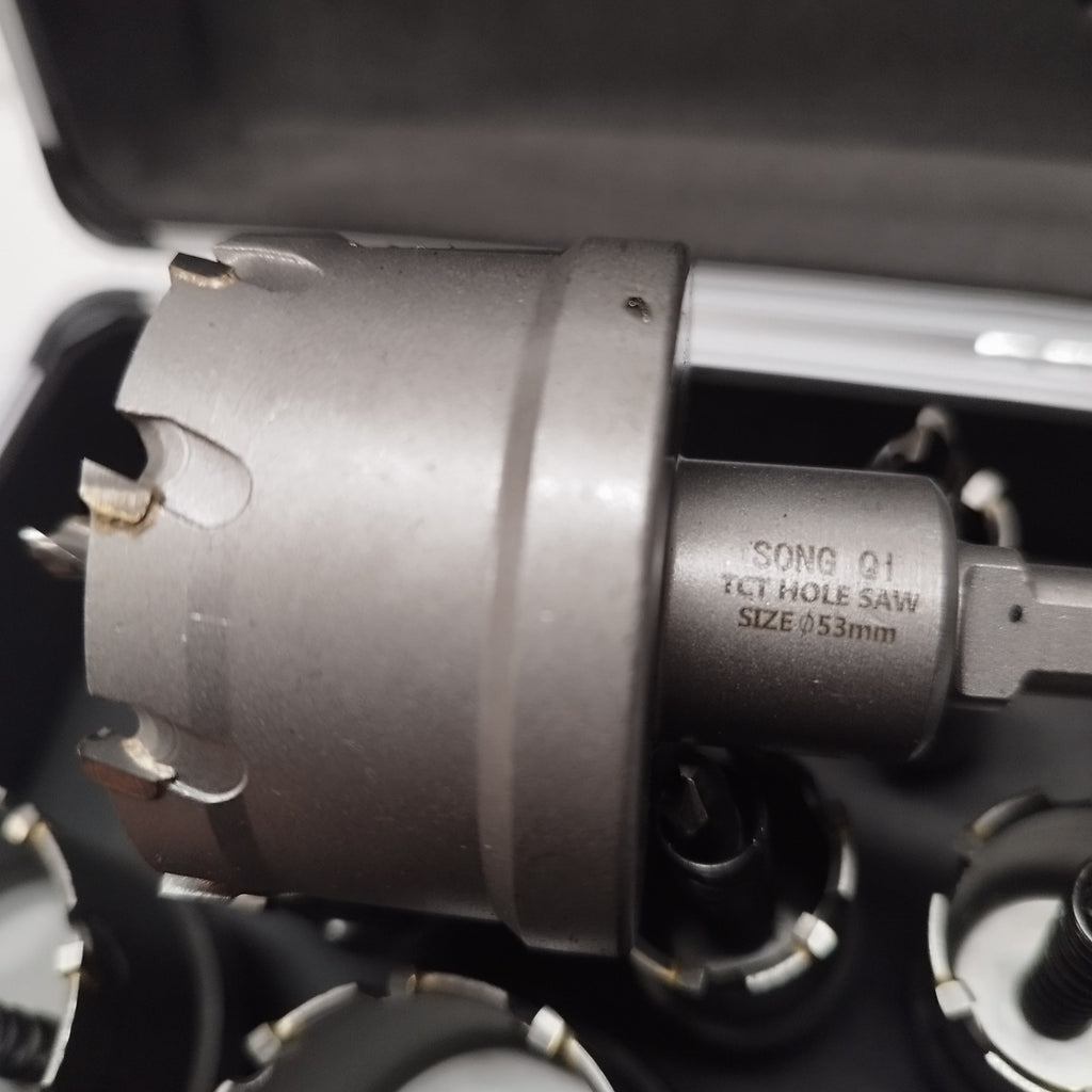 Lochsäge Hartmetall TCT Bohrkrone Kreisschneider für Edel - Stahl Set u. Einzeln